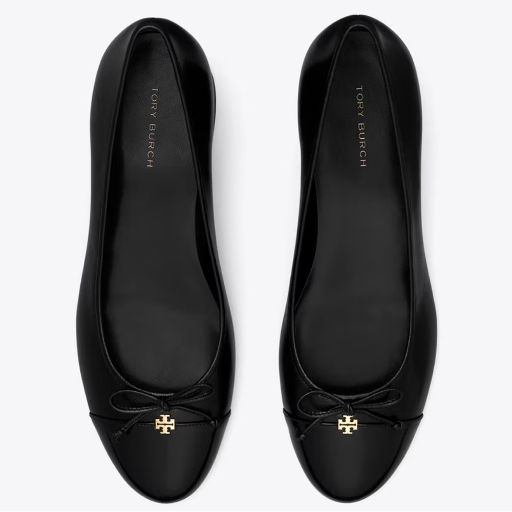 NEW Tory Burch Cap Toe Pumps - Picture 4 of 9